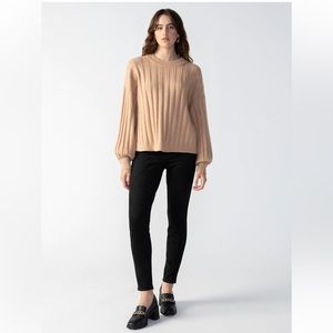 Sanctuary Black Faux Suede Leggings XS